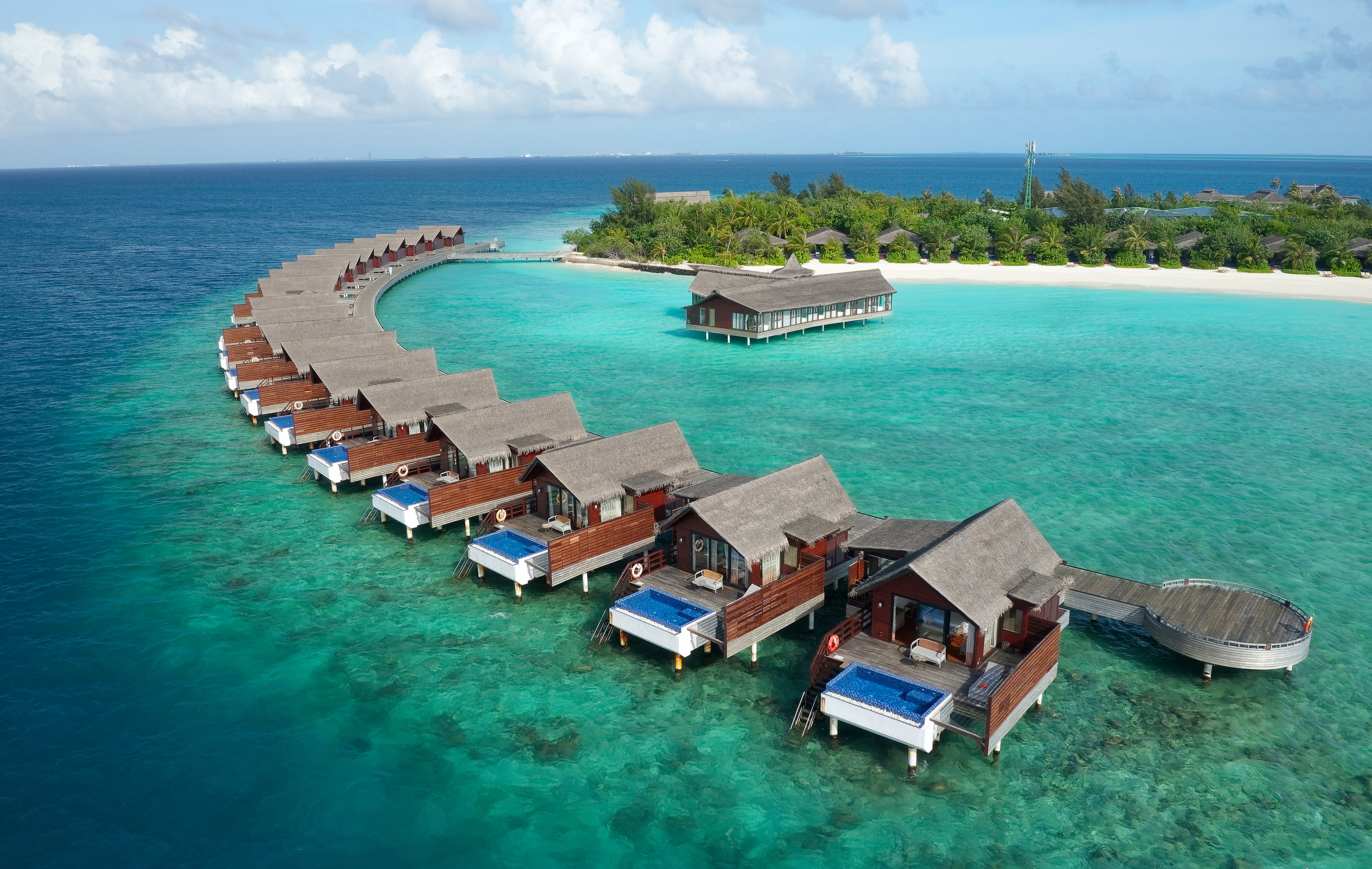 Grand Park Kodhipparu Maldives Reef Pool Water Villa 1