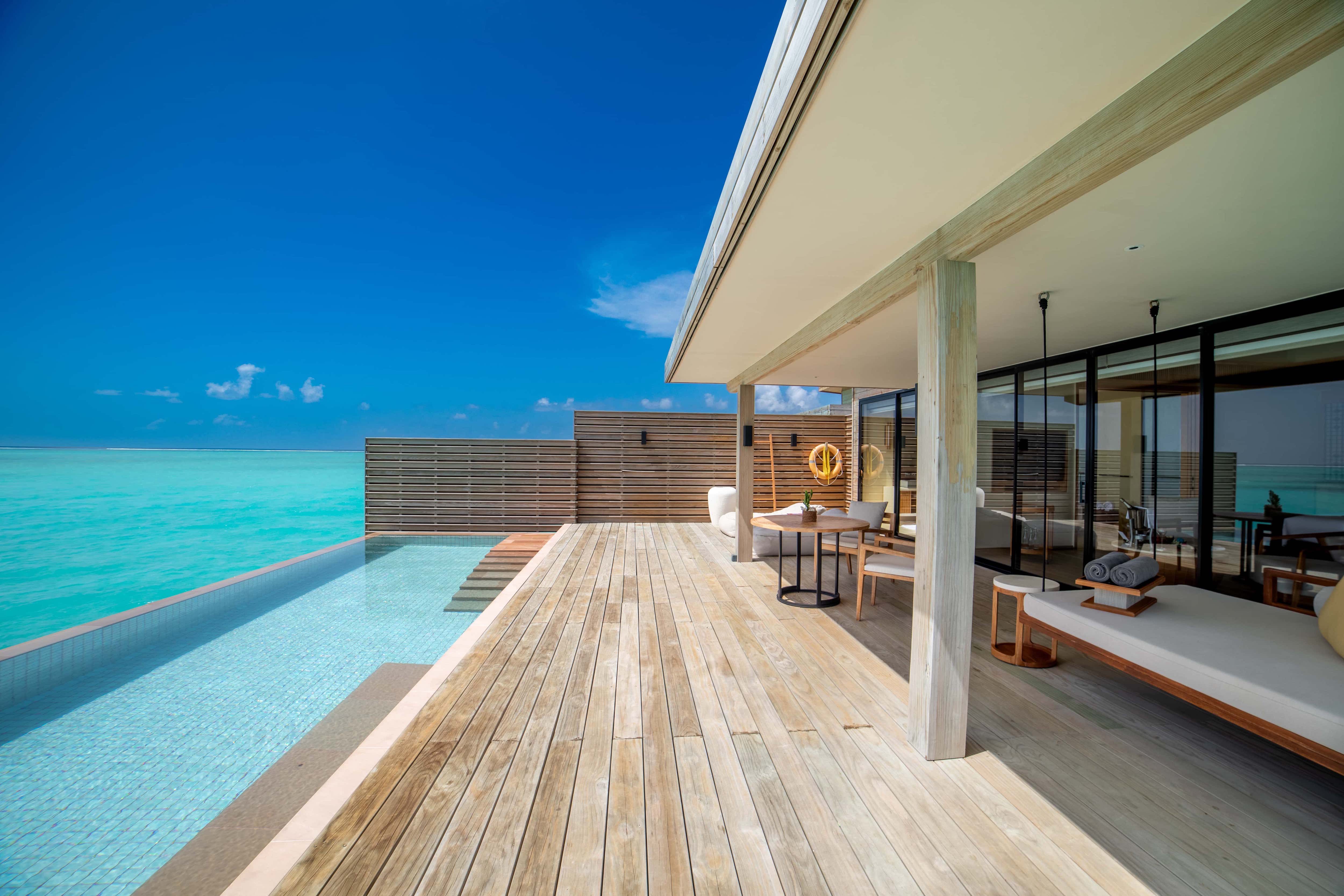 Kuda Villingili Resort Maldives Water Villa with Private Pool 