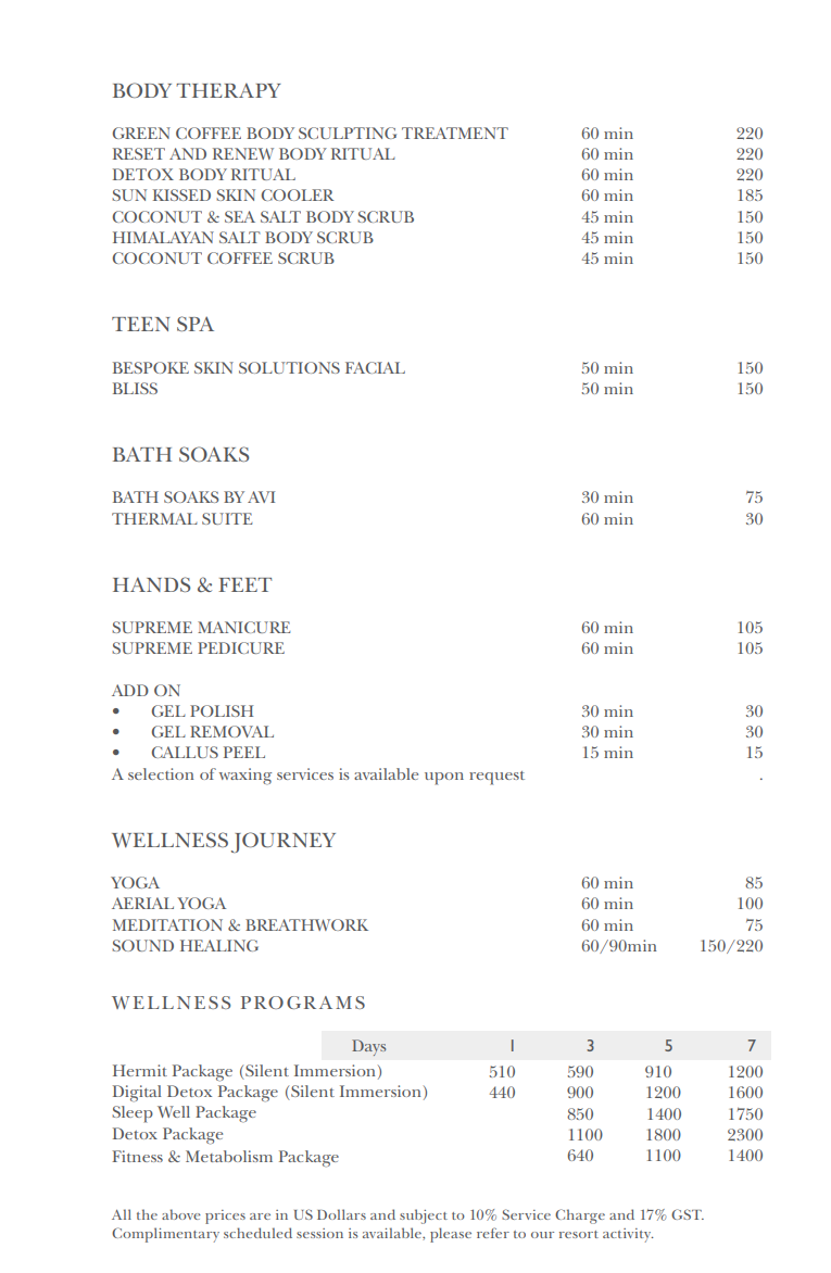 InterContinental-Maldives-Resort-Spa-Price-List-2