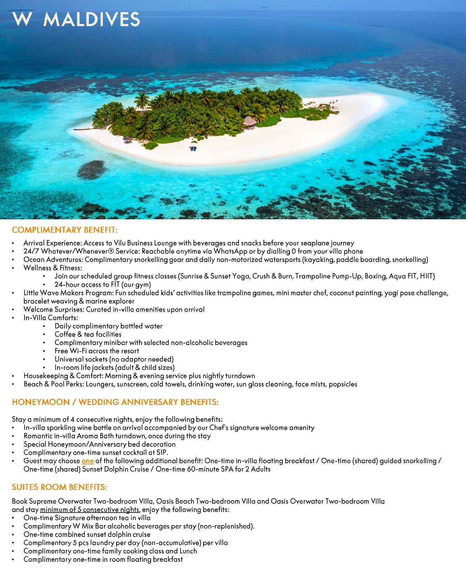 W-Maldives-Complimentary-Service